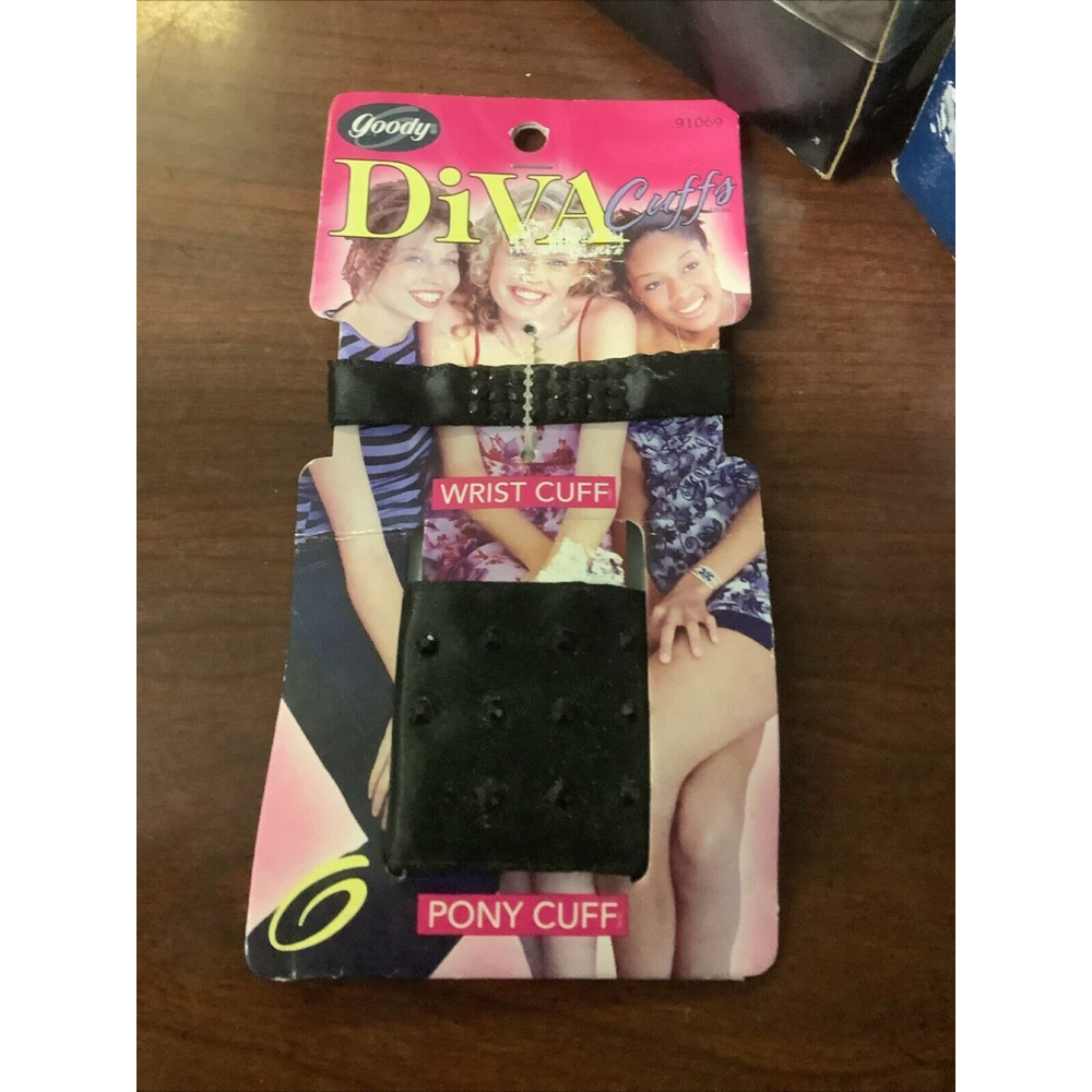 Vintage 2000 Goody Diva Wrist & Pony Cuffs Hair Accessories